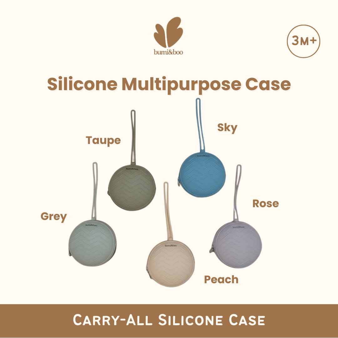 Premium Multipurpose Pacifier Toy Case - Carry-All Silicone Case