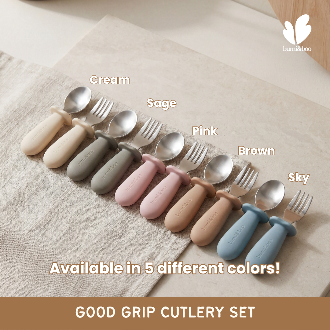 Good Grip Cutlery Baby Toddler BLW Self Feeding