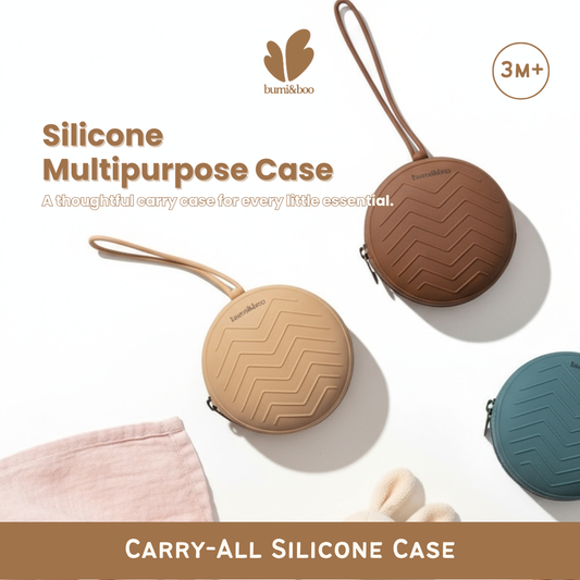 Premium Multipurpose Pacifier Toy Case - Carry-All Silicone Case