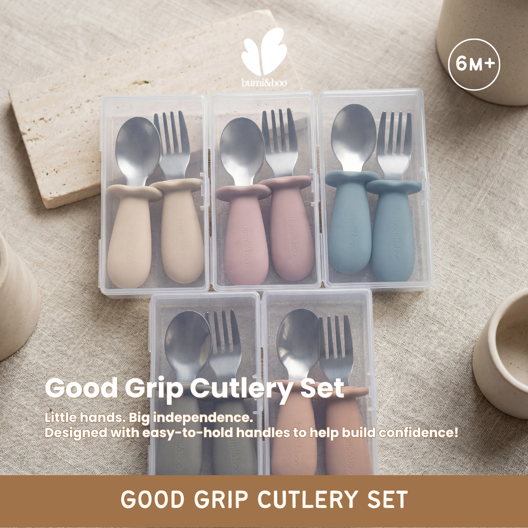 Good Grip Cutlery Baby Toddler BLW Self Feeding
