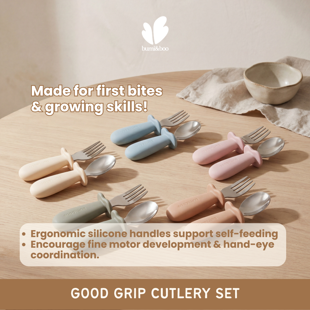 Good Grip Cutlery Baby Toddler BLW Self Feeding