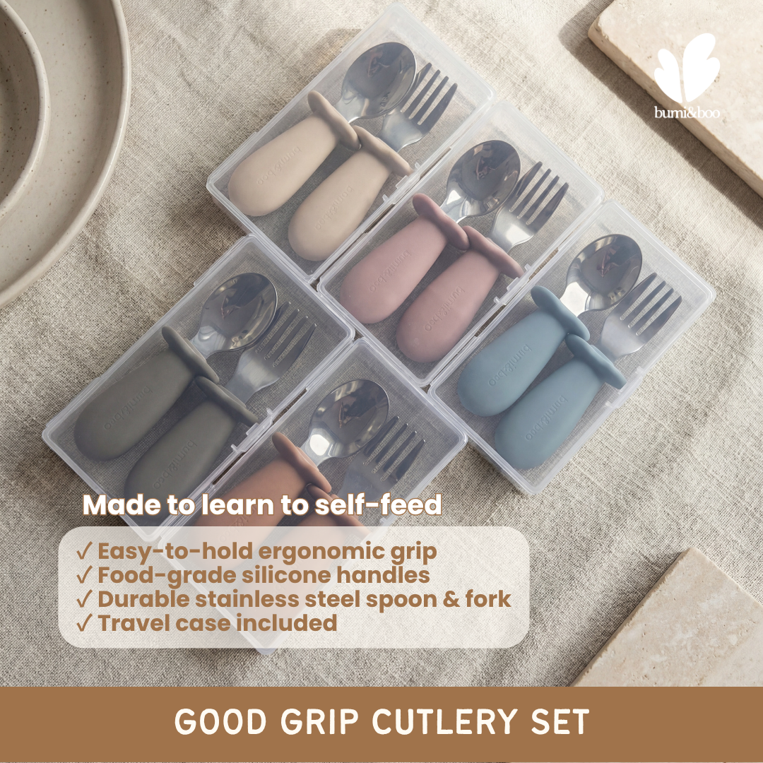 Good Grip Cutlery Baby Toddler BLW Self Feeding